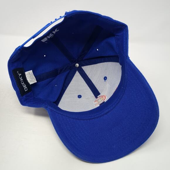 Colorado Potts Snapback Hat Blue One Size Adjustable Embroidered Decky - Picture 7 of 9